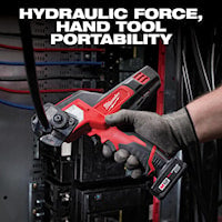 MILWAUKEE 2472-21XC M12™ Cable Cutter Kit with Strip Function 12 V, 1-7/16 in Capacity 4 in Jaw width