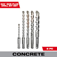 MILWAUKEE 48-20-7490 Rotary Hammer Drill Set Carbide