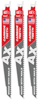 MILWAUKEE 48-00-5226 Sawzall® Reciprocating Saw Blade 9 in 45 Teeth 5 TPI Carbide