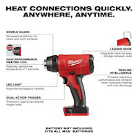 MILWAUKEE 2688-20 M18™ Heat Gun 18 V, 914 Btu