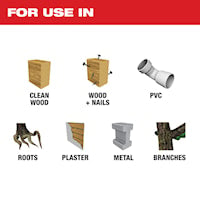 MILWAUKEE 2719-20 Hackzall®, M18 FUEL™ Reciprocating Saw 18 V, Various Blade