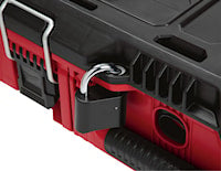 MILWAUKEE 48-22-8424 Packout™ Tool Box 6.6 in Hx 22.1 in Lx 16.1 in W Red