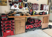MILWAUKEE 48-22-8424 Packout™ Tool Box 6.6 in Hx 22.1 in Lx 16.1 in W Red