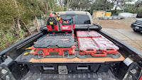 MILWAUKEE 48-22-8430 Packout™ Organizer 4.61 in Hx 19.76 in Lx 15 in W Red