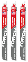 MILWAUKEE 48-00-5202 Sawzall®, The Torch™ Reciprocating Saw Blade 9 in 7 TPI Carbide