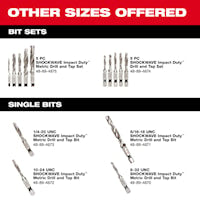 MILWAUKEE 48-89-4870 8-32 SAE IMPACT DRILLTAP