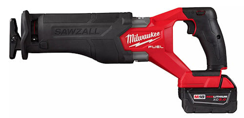 MILWAUKEE 2720-22 M18 Fuel™, Sawzall® Reciprocating Saw Kit 18 VDC, 1/2 in Blade