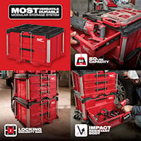 MILWAUKEE 48-22-8442 PACKOUT 2 DRAWER TOOLBOX