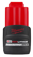 MILWAUKEE 48-11-2425 M12 REDLITHIUM HIGH OUTPCP2.5 BATTERY PACK