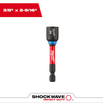 MILWAUKEE 49-66-4535 Shockwave™ Nut Driver Bit 3/8 in