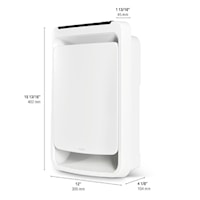 STELPRO SOA2002W Bathroom Fan Heater 2000 W, 1500 W 240/208 V, 12 in Lx 15-13/16 in H White