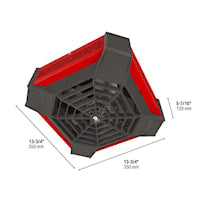 STELPRO SGH4002R Fan Forced Heater Electric 4000/3000 W, 1 PH, 240/208 V
