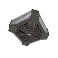 STELPRO SGH4002SS Fan Forced Heater Electric 4000/3000 W, 1 PH, 240/208 V