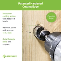 EMERSON PROFESSIONAL TOOLS 66PT-1 Nail Eater® Auger Bit 1 in 7/16 in Shank Heat Treated Steel