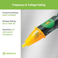EMERSON PROFESSIONAL TOOLS GT-16 Voltage Tester Adjustable, Non-Contact 5 - 1000 VAC