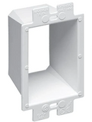 Arlington Industries BE1-1 (1-Gang) Electrical Outlet Box Extender, White