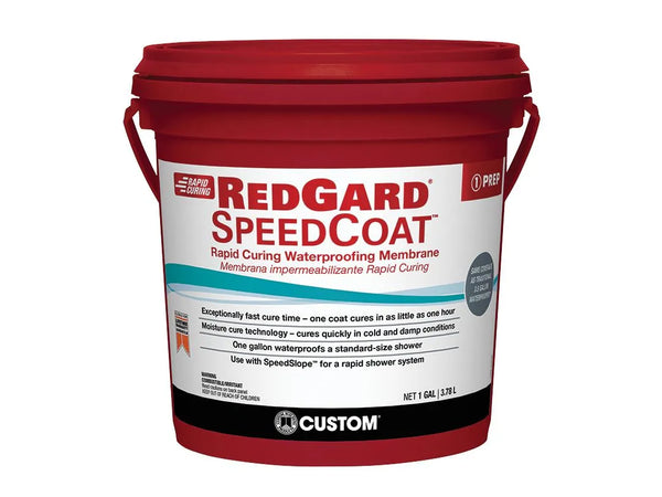 Waterproofing Membrane RedGard Speed Coat - 1 gal