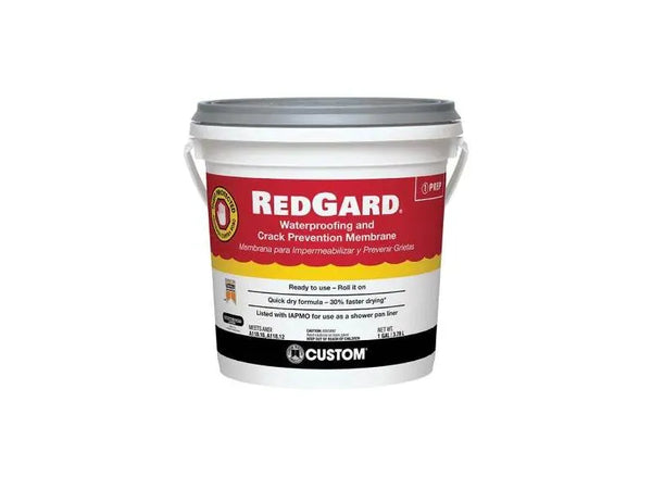 Waterproofing and Crack Prevention Membrane RedGard - Pink - 1 gal