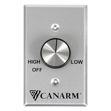 CANARM MC3 Fan Controller 2 Level, Manual 2.5 A, Gray