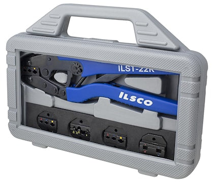 ILSCO ILST-22K ILSCO Hand Die Ratchet Tool Compound Action 10-20 AWG