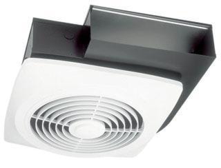 VENMAR 505N Ventilation Fan Square Grille, Vertical Discharge 1.5 A, 120 V