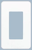 LUTRON CW-1-WH Claro Switch/Dimmer Wallplate 1 Gangs White 119 mm Lx 75 mm W