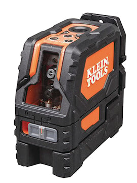 KLEIN TOOLS 93LCLS Laser Level with Plumb Spot Self-Leveling, Cross-Line +/-3/32 in Per 33 ft +/-