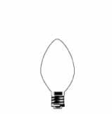 STANDARD PRODUCTS 22003 Generic Incandescent Lamp C9.25 7 W E17 Intermediate