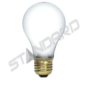 STANDARD PRODUCTS 61800 Generic Incandescent Lamp A19 60 W E26 Medium