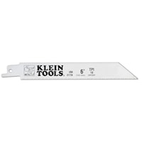 KLEIN TOOLS 31728 Reciprocating Saw Blade 6 in 18 TPI