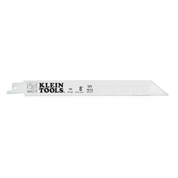 KLEIN TOOLS 31741 Reciprocating Saw Blade 8 in 10/14 TPI
