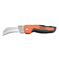 KLEIN TOOLS 44218 Utility Knife with Replaceable Blade 2-1/2 in L Blade 440A Stainless Steel Sheepfoot