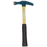 KLEIN TOOLS 807-18 Claw Hammer 18 oz Drop Forged and Tempered Steel Fiberglass Handle