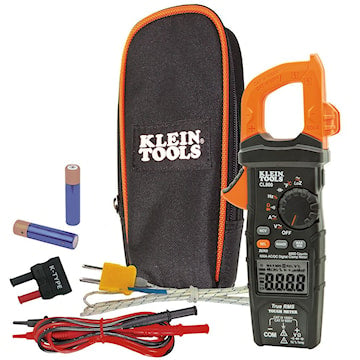 KLEIN TOOLS CL800 Clamp Meter AC/DC, Automatic Selection