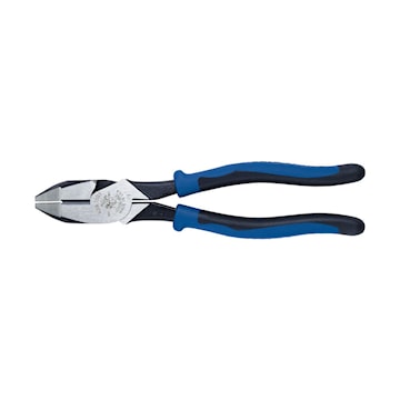 KLEIN TOOLS J2000-9NE Journeyman Side Cutting Plier New England 1.594 in L x 1-1/4 in W x 5/8 in T Jaw Black Oxide