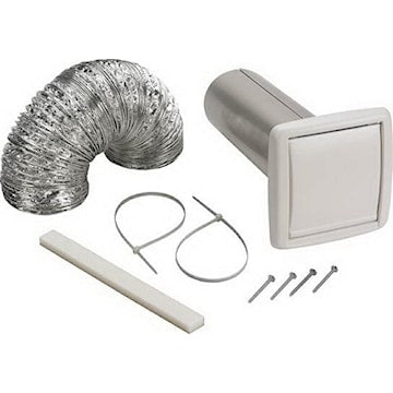 VENMAR WVK2A Wall Ducting Kit Flexible Wall Ducting Kit Engineered Resin
