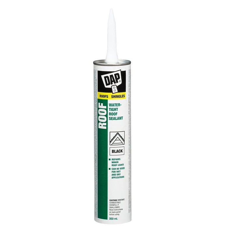 DAP Roof Waterproof Asphalt Filler & Sealant 300ml Black