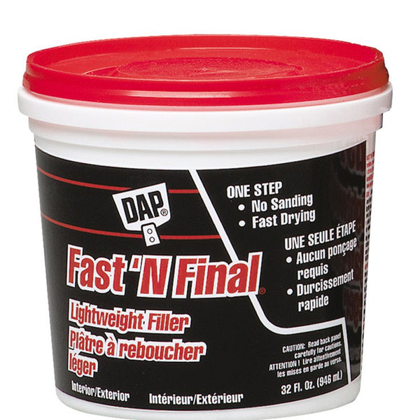 DAP Fast N Final Lightweight Spackling 946ml