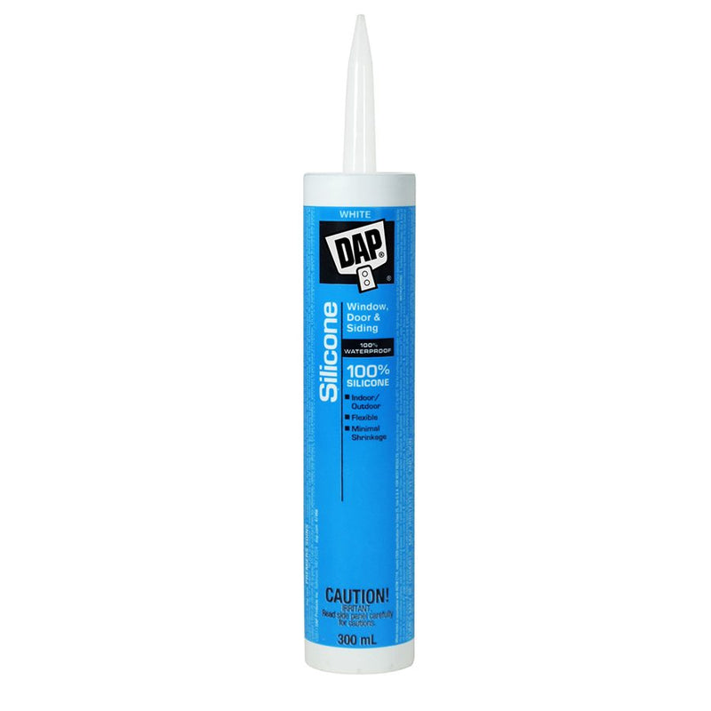 DAP Silicone Window & Door Sealant 290ml White