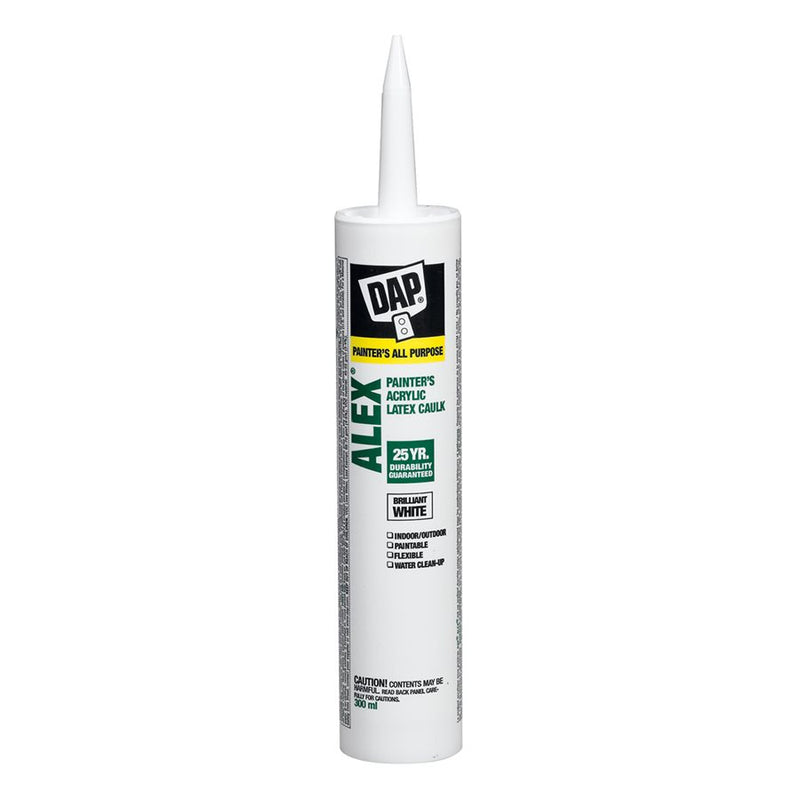 DAP Alex Painters Acrylic Latex Caulk 300ml White