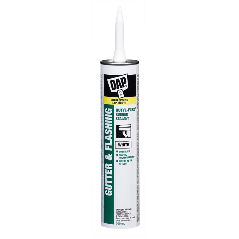 DAP Butyl-Flex Gutter & Flashing Sealant 300ml White