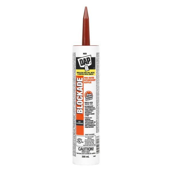 DAP Blockade® Fire-Rated Latex Sealant 300ml Red