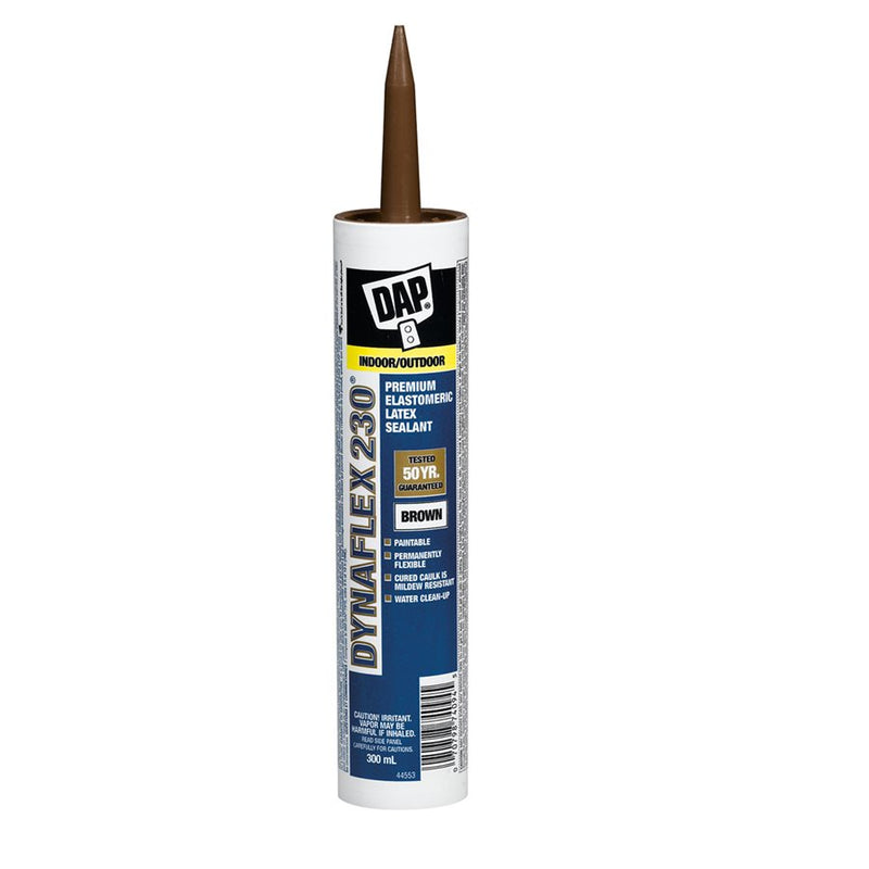 DAP Dynaflex 230 Elastomeric Sealant 300ml Brown