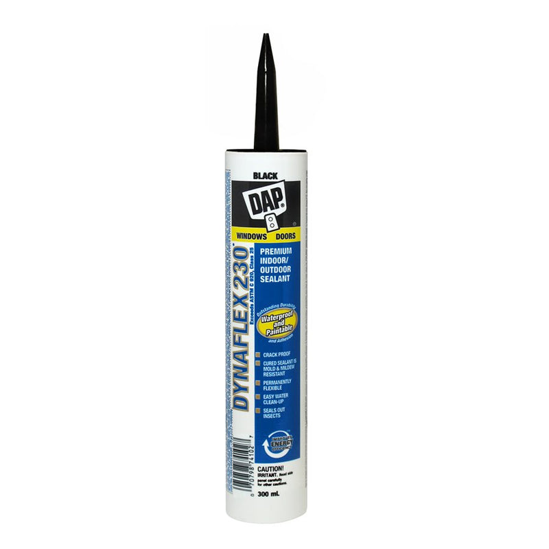 DAP Dynaflex 230 Elastomeric Sealant 300ml Black