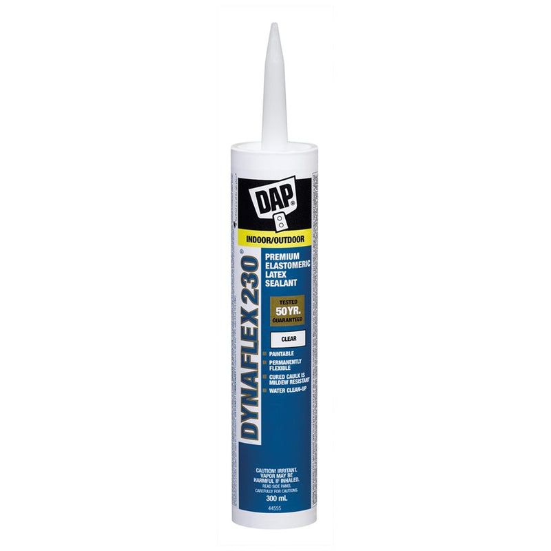 DAP Dynaflex 230 Elastomeric Sealant 300ml Clear