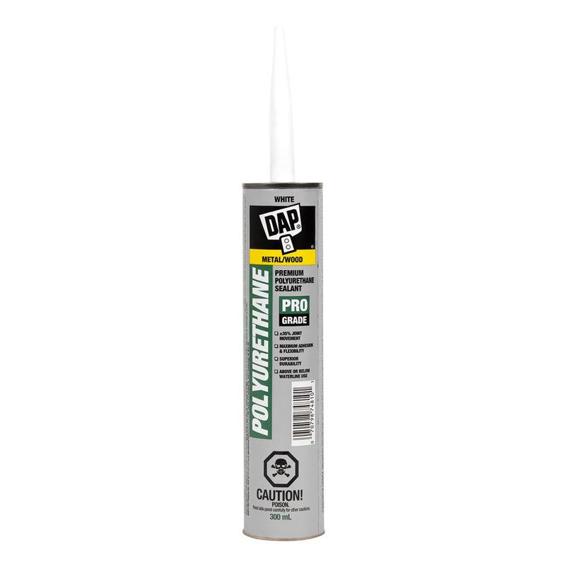 DAP Polyurethane Construction Adhesive 300ml White