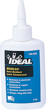IDEAL INDUSTRIES 30-026 Noalox® Anti-Oxidant Compound Petroleum-Based Mixture 4 oz Squeeze Bottle Gray
