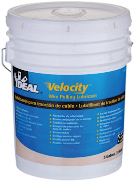 IDEAL INDUSTRIES 31-278 Velocity™ Wire Pulling Lubricant Specification Grade 5 gal (US) Bucket 25 - 140 °F