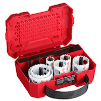 MILWAUKEE 49-22-4095 MILWAUKEE Hole Saw Kit 10 Pieces Bi-Metal