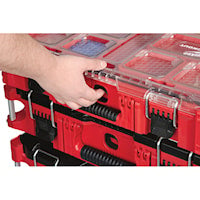 MILWAUKEE 48-22-8430 Packout™ Organizer 4.61 in Hx 19.76 in Lx 15 in W Red